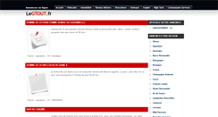 Desktop Screenshot of legtout.fr